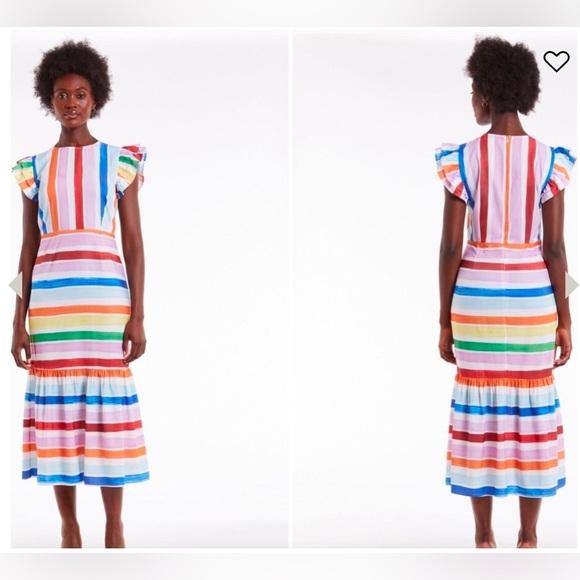 Never Fully Dressed Stripe Frida Dress - Picture 2 of 4